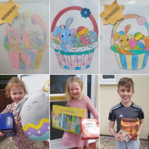 Kingskerswell Easter Colouring Competition Winners 2022